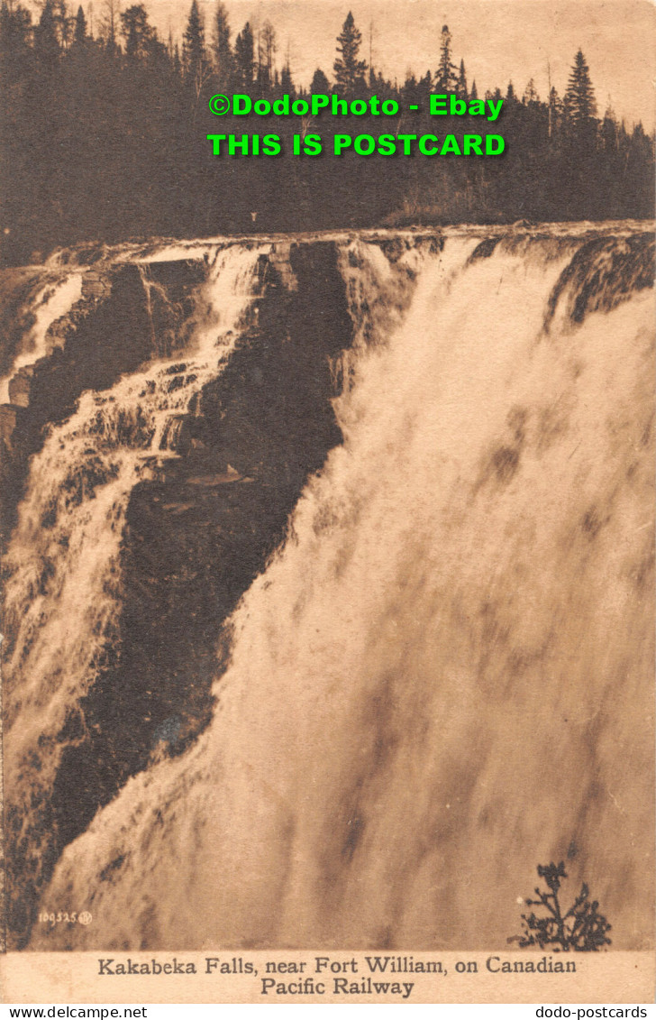 R408664 Kakabeka Falls Near Fort William On Canadian Pacific Railway. The Valent - World