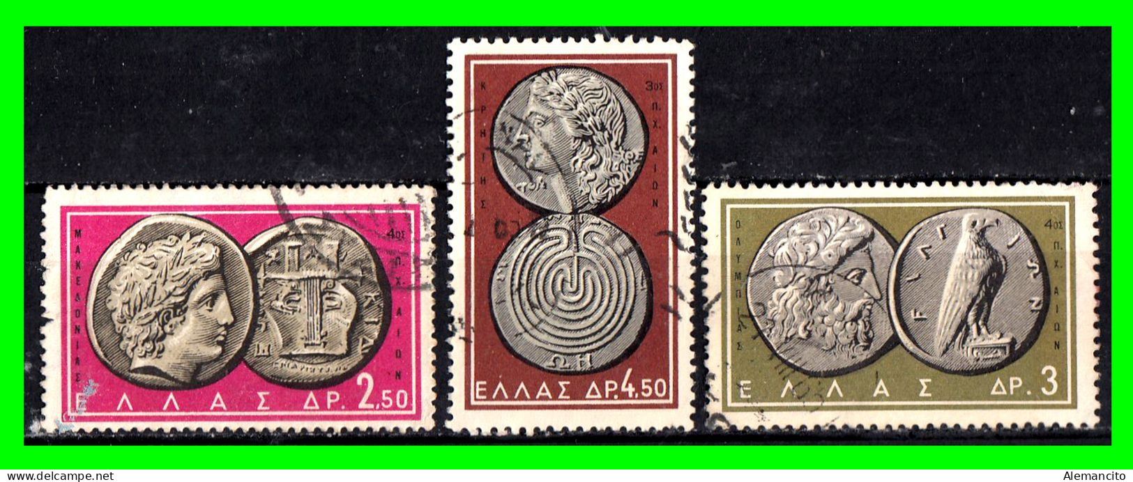 GRECIA - ( EUROPA )  SELLOS DE DIFERENTES AÑOS Y VALORES - Collections