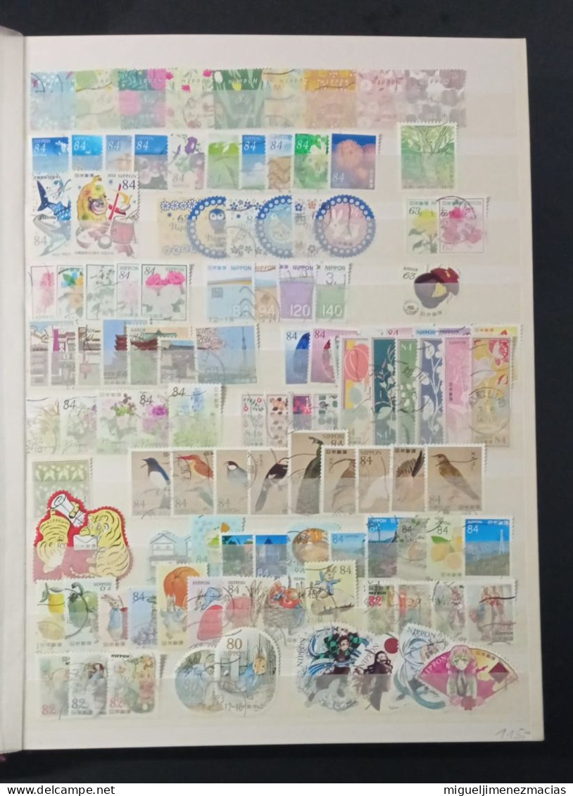 REF: 0001.- Lote De 2300 Sellos De Japon Diferentes - Colecciones & Series