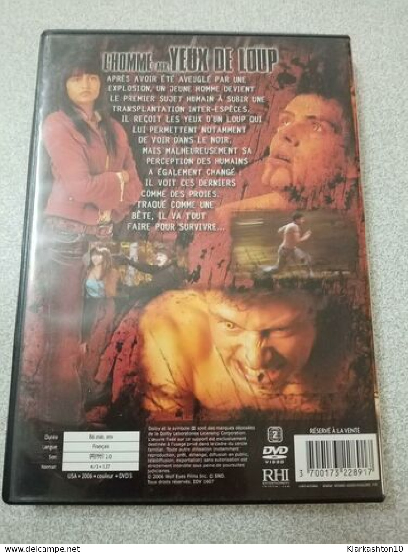 Dvd - L'homme Aux Yeux De Loup (Justine Bateman) - Sonstige & Ohne Zuordnung