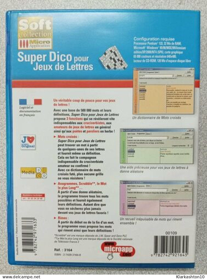 Super Dico Jeux De Lettres - Altri & Non Classificati