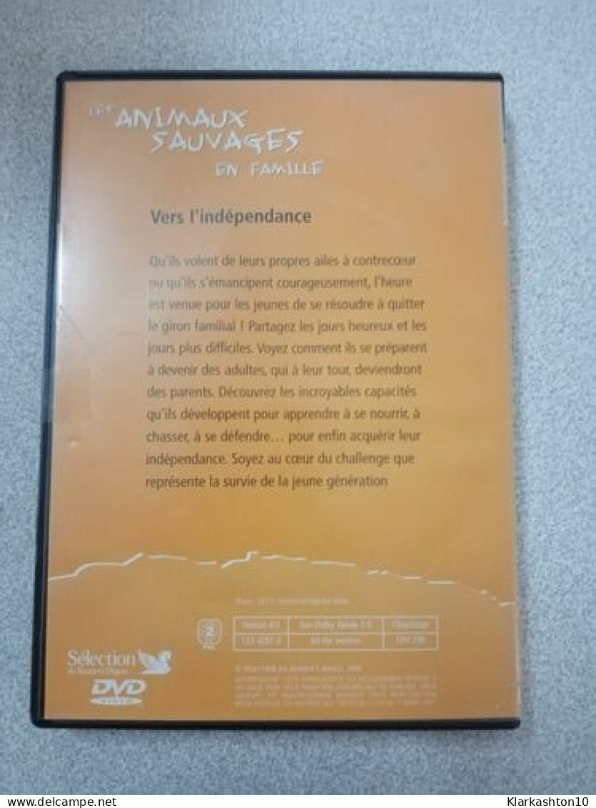 Dvd - Les Animaux Sauvagens En Famille - Vers L'indépendance - Altri & Non Classificati