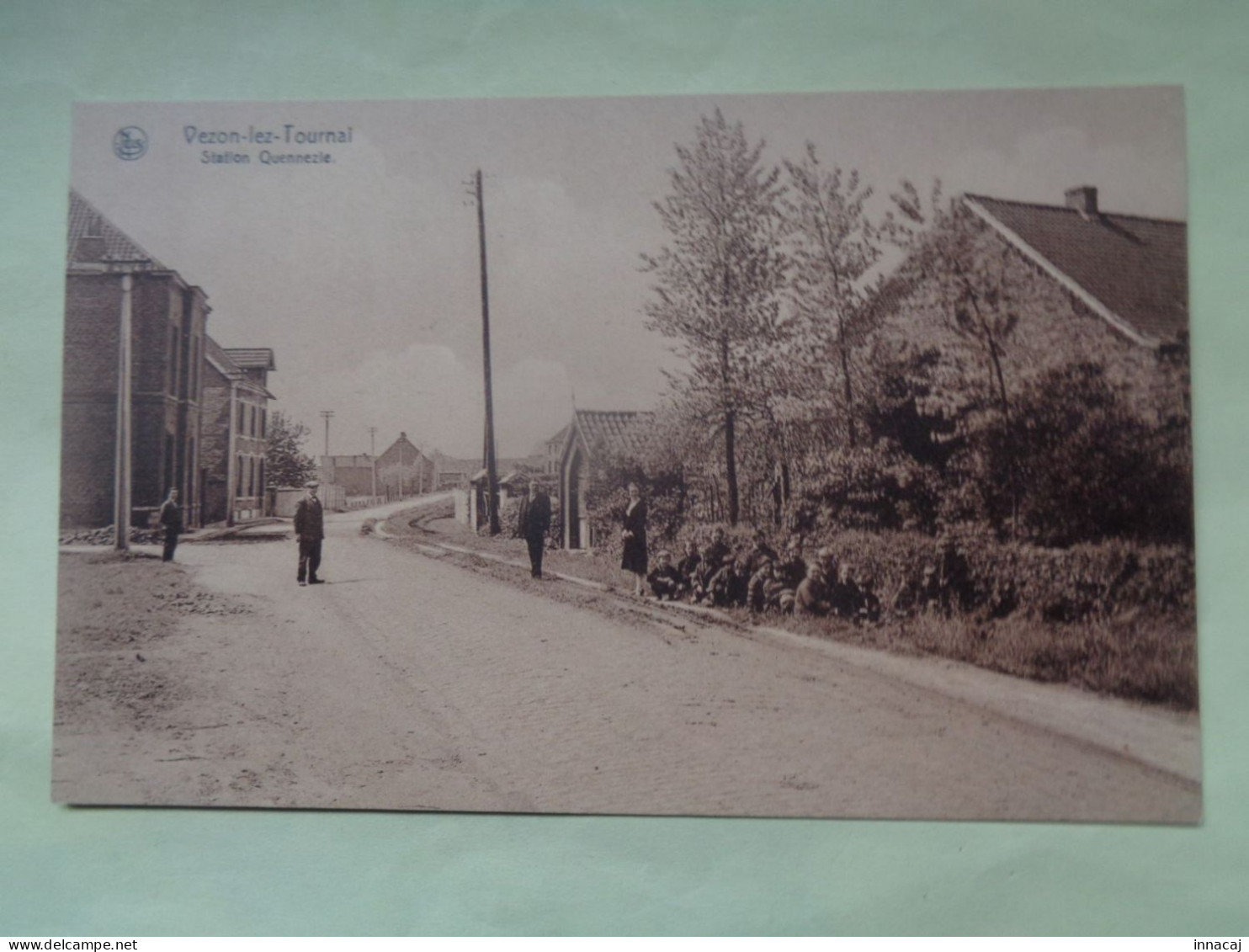 102-18-37           VEZON-LEZ-TOURNAI     Station Quennezie    ( Brunâtre ) - Doornik