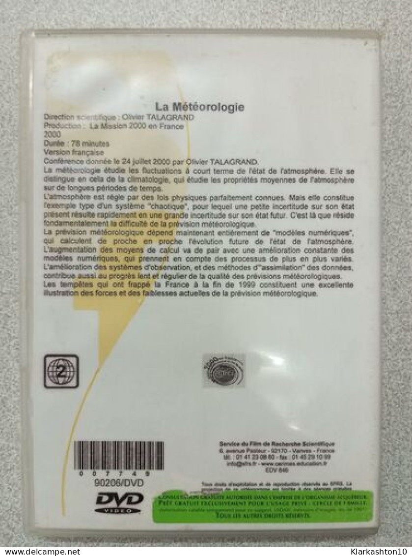 La Météorologie Frs Dvd - Sonstige & Ohne Zuordnung