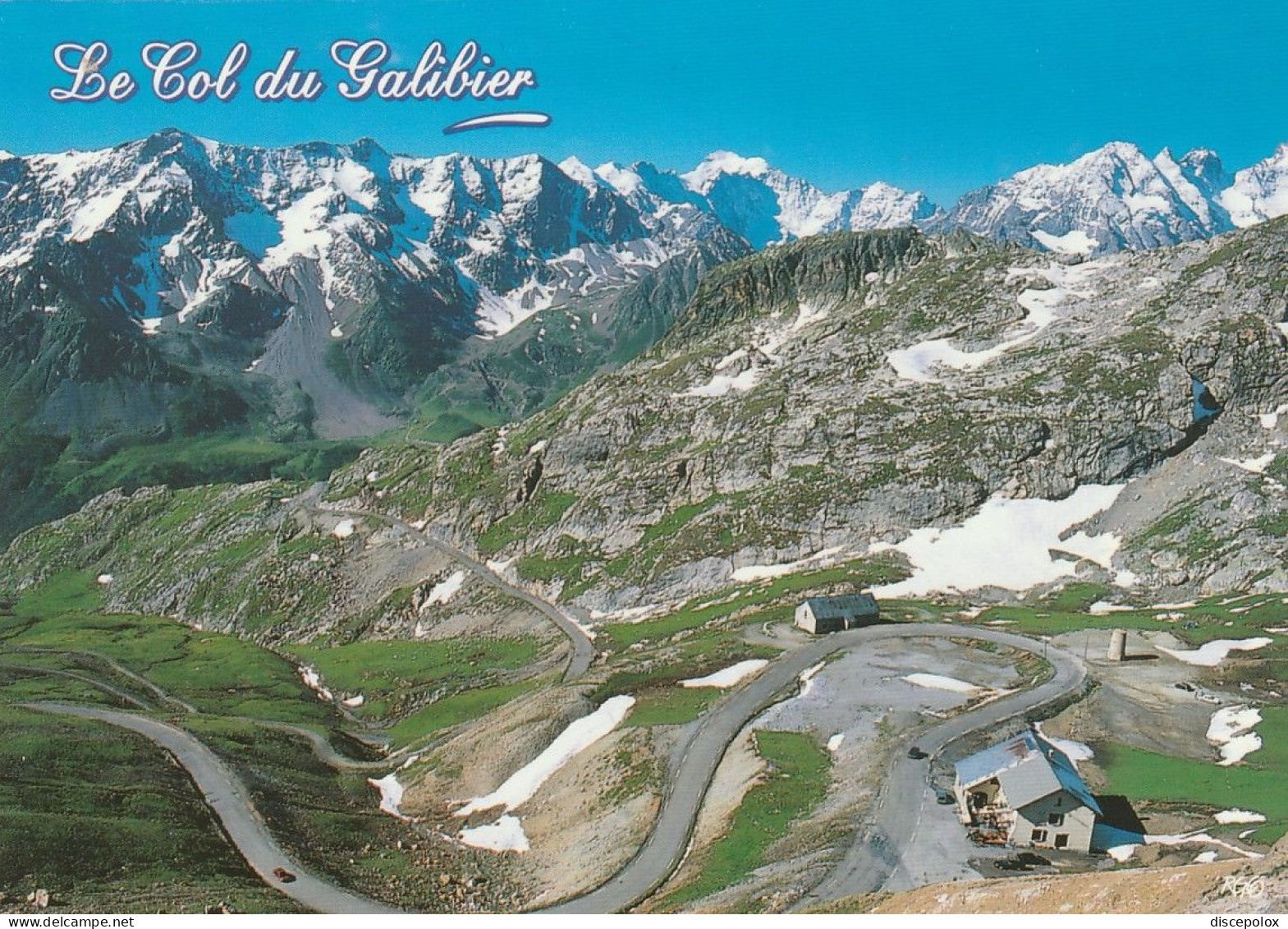 U6042 Le Col Du Galibier - Panorama Sur Le Versant Du Massif De L'Oisans, Vers Le Col Du Lautaret / Viaggiata 2010 - Other & Unclassified