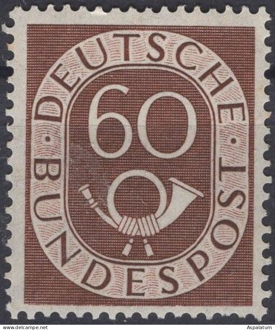 Germany, FR - Definitive - 60 Pf - Mi 135 - 1951 - MNH - Ungebraucht