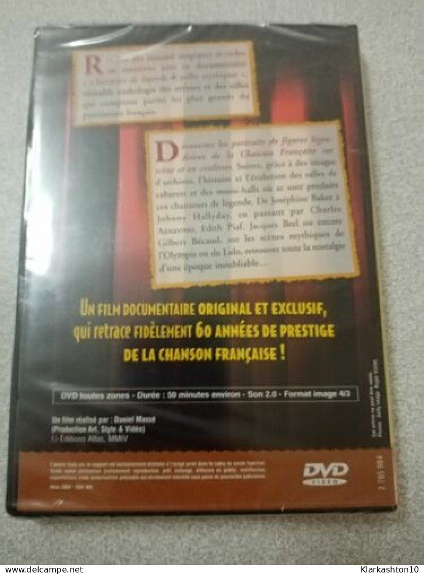 DVD - Chanteurs De Légende & Salles Mythiques / NEUF - Sonstige & Ohne Zuordnung