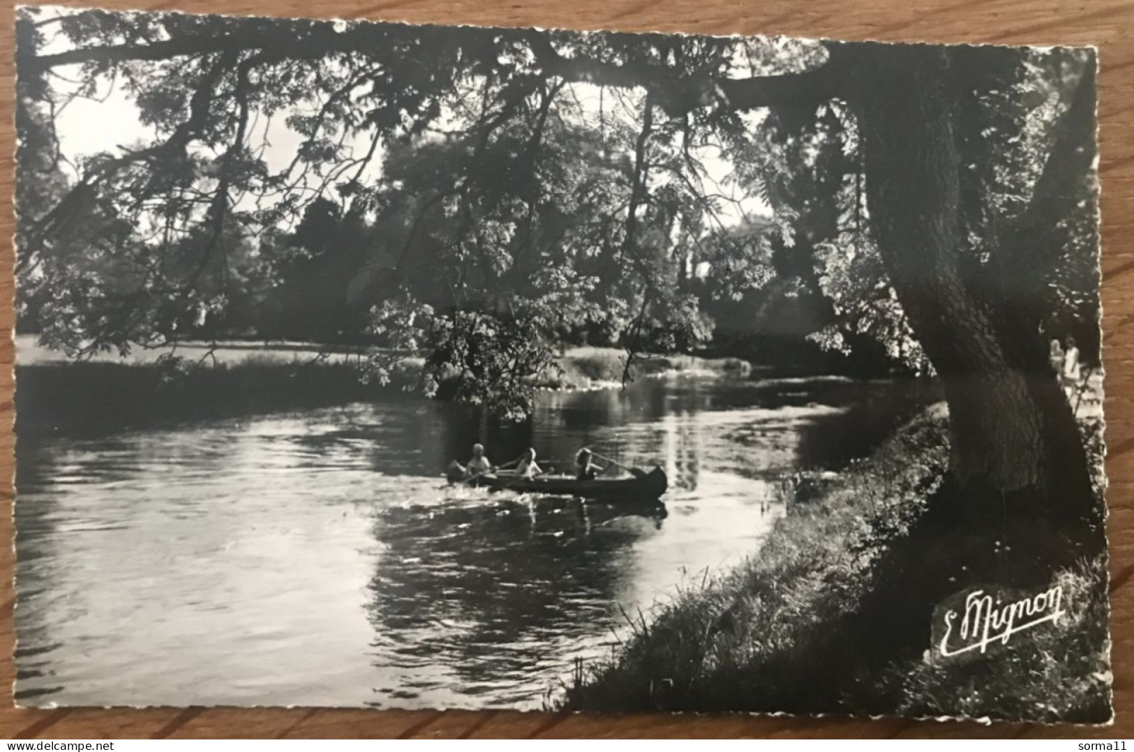 CPSM MONTIGNY SUR LOING 77 Les Bords Du Loing - Autres & Non Classés