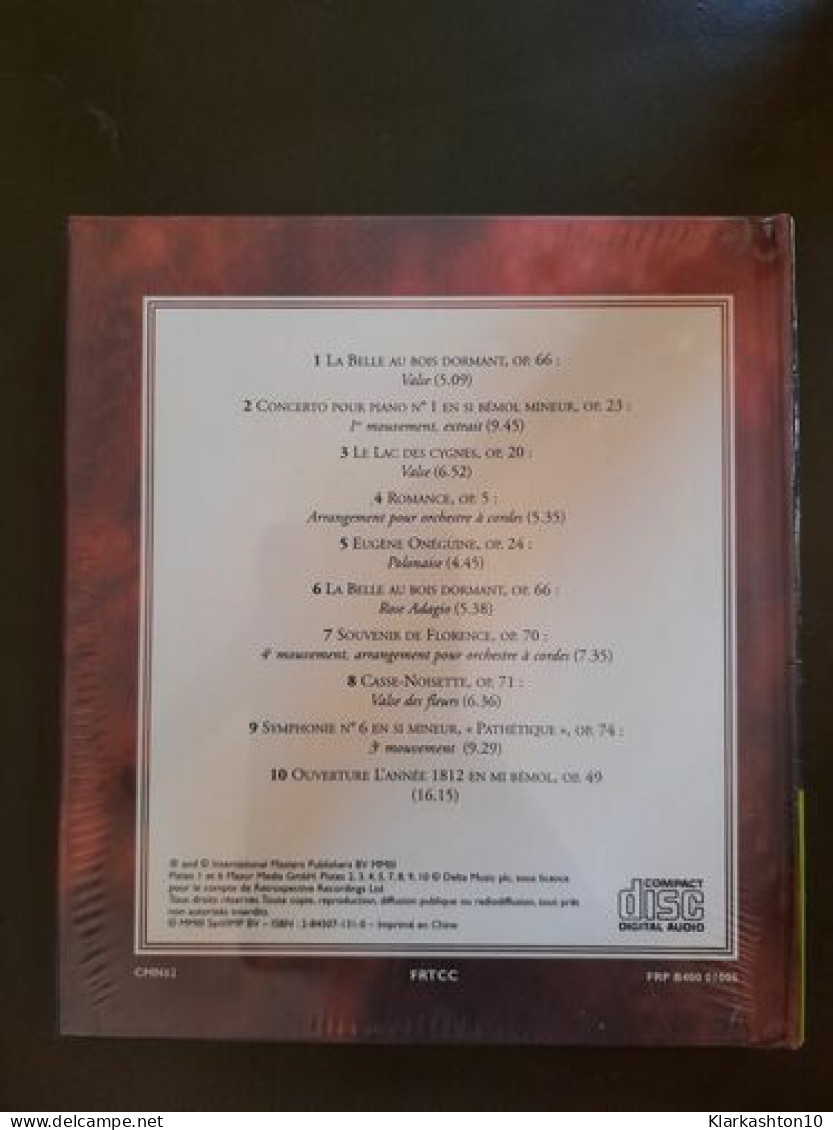 CD Les Grands Compositeurs : Tchaikovski : Passion Et Poésie - Otros & Sin Clasificación