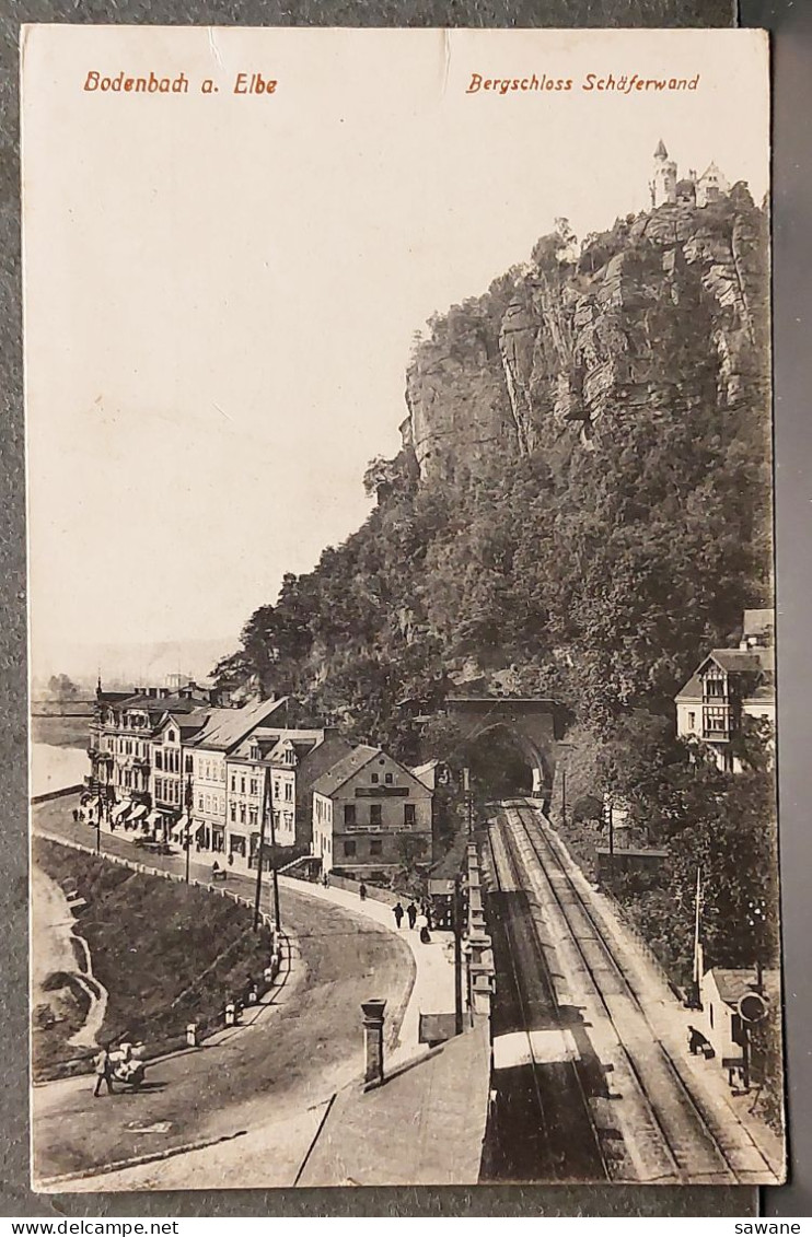 BODENBACH A. ELBE , BERGSCHLOSS SCHAFERWAND , LOT 186 - Tchéquie