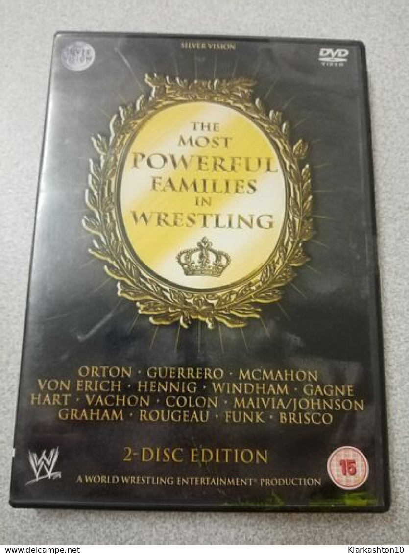 DVD - The Most Powerful Families In Wrestling - Otros & Sin Clasificación