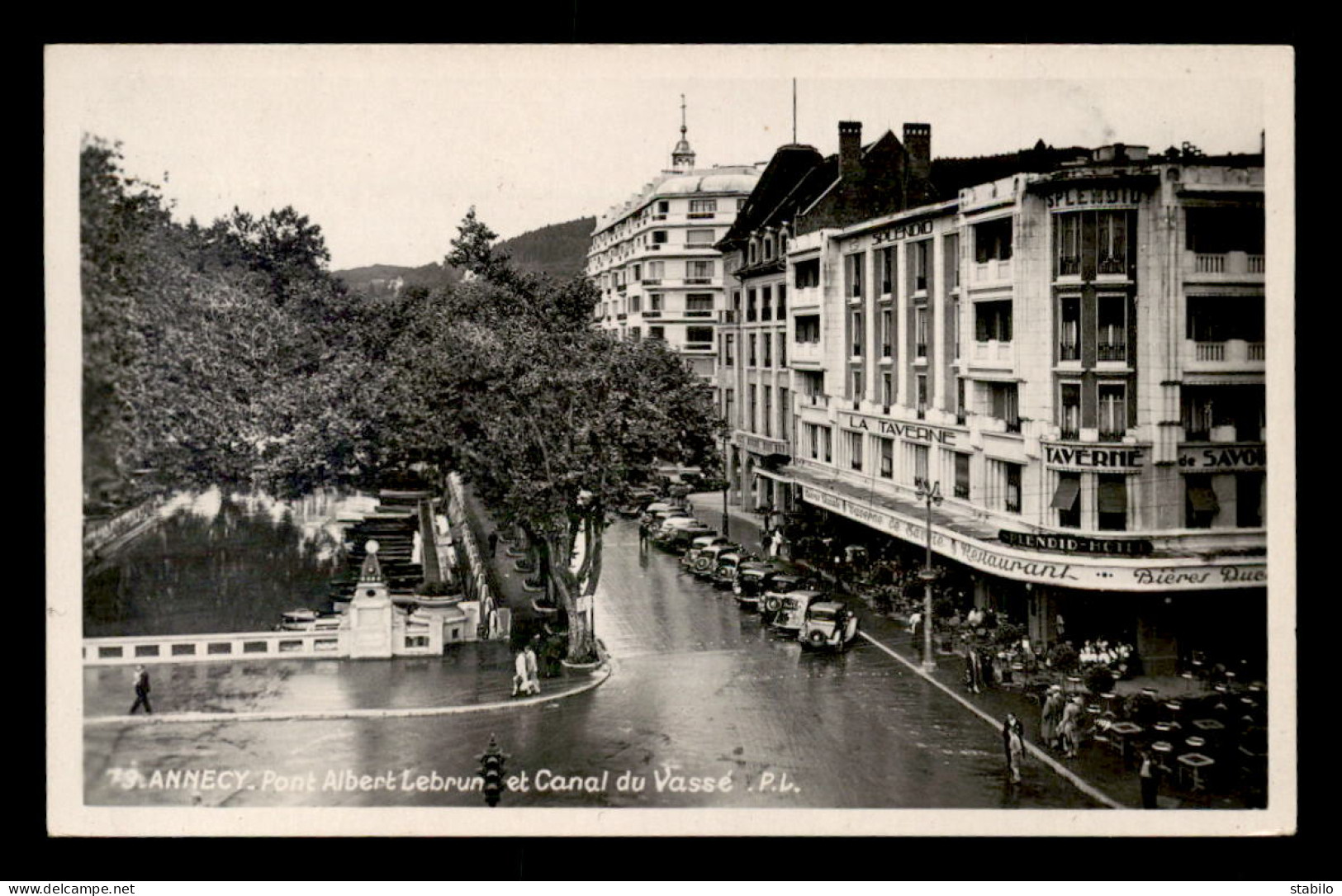 74 - ANNECY - PONT ALBERT LEGRAND ET CANAL DU VASSE - Annecy