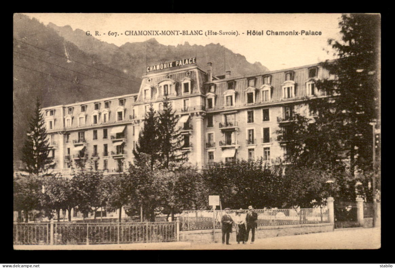 74 - CHAMONIX-MONT-BLANC - HOTEL CHAMONIX-PALACE - Chamonix-Mont-Blanc