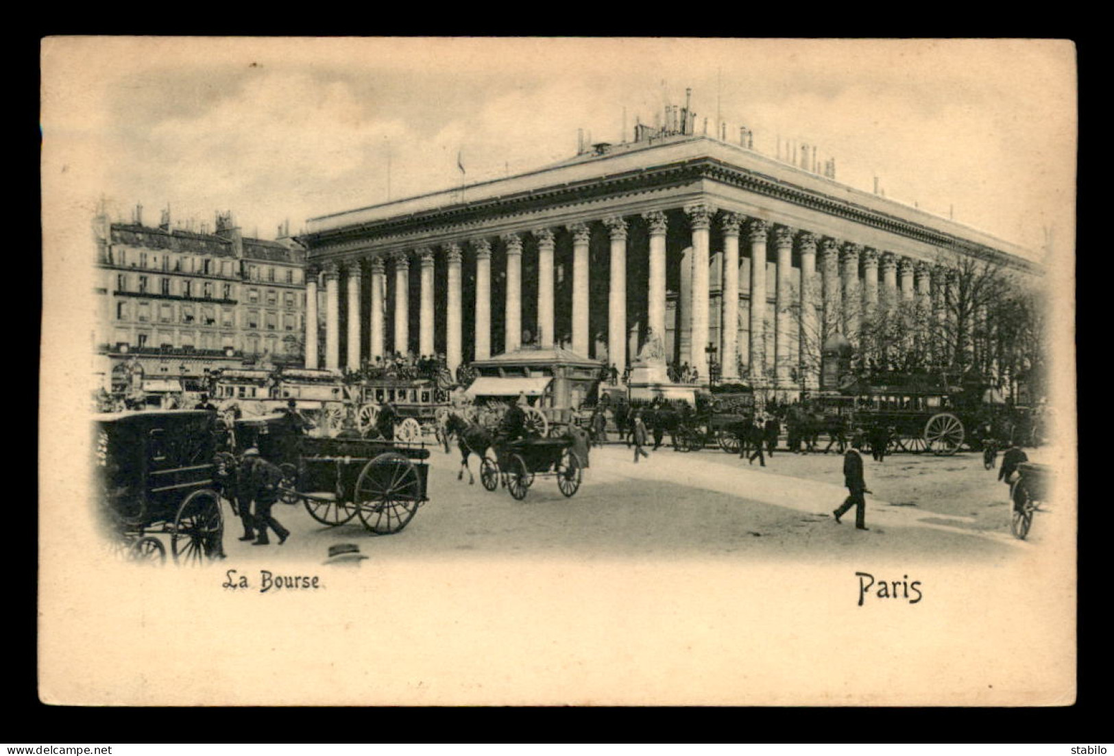 75 - PARIS - LA BOURSE - CARTE EN RELIEF - VOIR ETAT - Andere Monumenten, Gebouwen