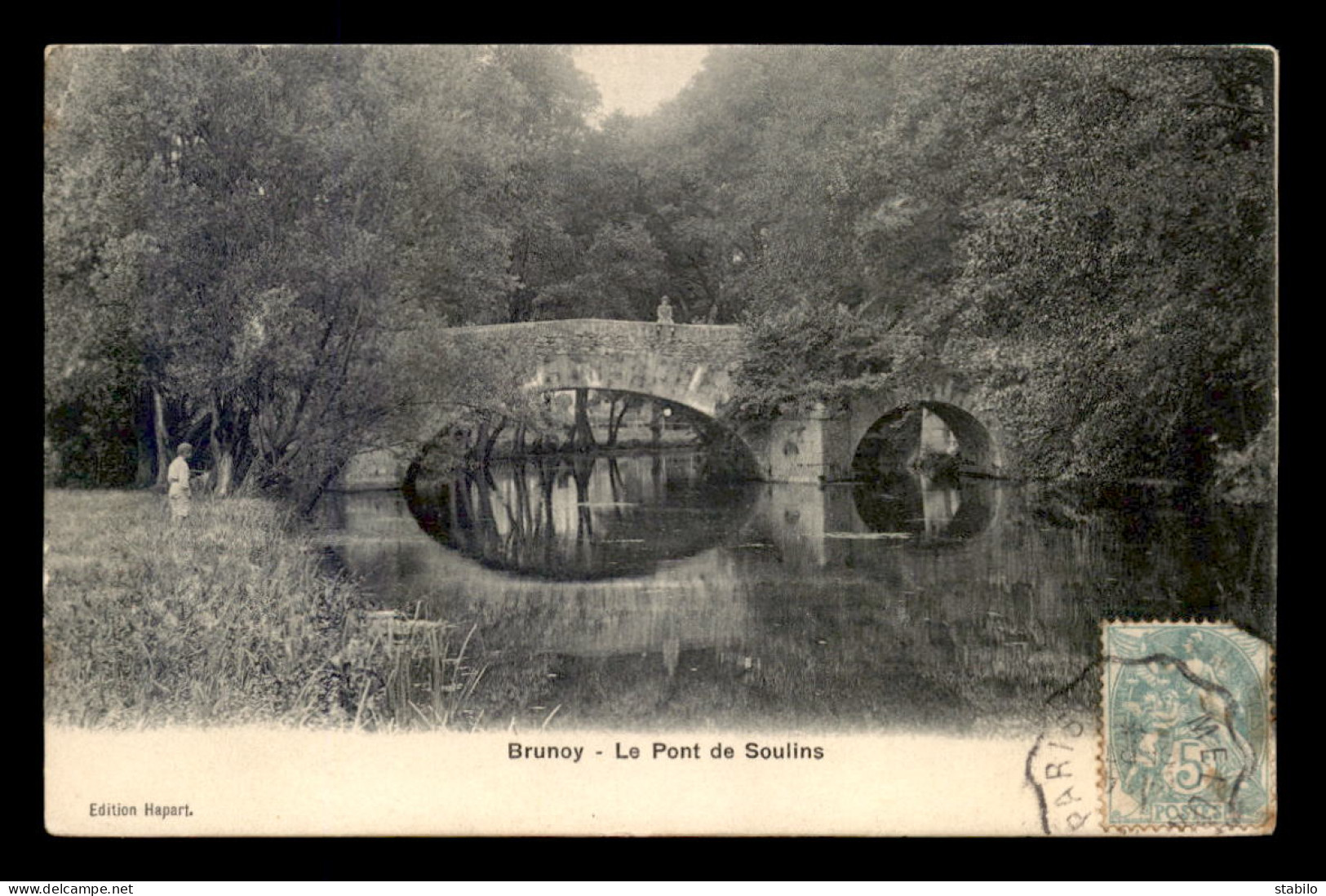 91 - BRUNOY - LE PONT DE SOULINS - Brunoy