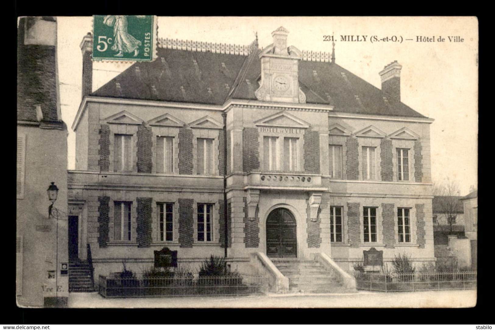 91 - MILLY-LA-FORET - L'HOTEL DE VILLE - Milly La Foret