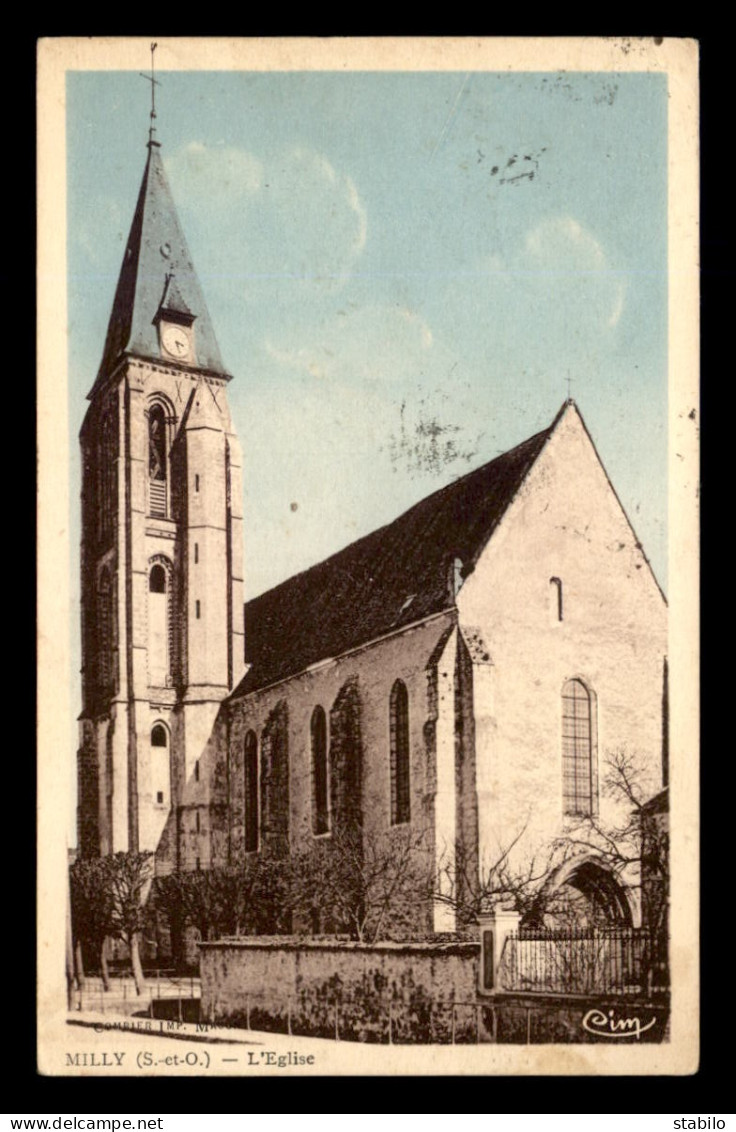 91 - MILLY-LA-FORET - L'EGLISE - Milly La Foret