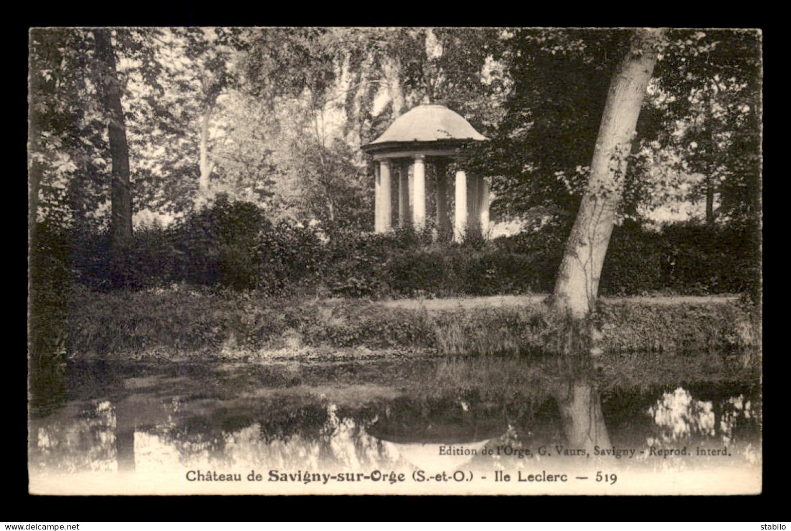 91 - SAVIGNY-SUR-ORGE - LE CHATEAU - ILE LECLERC - Savigny Sur Orge