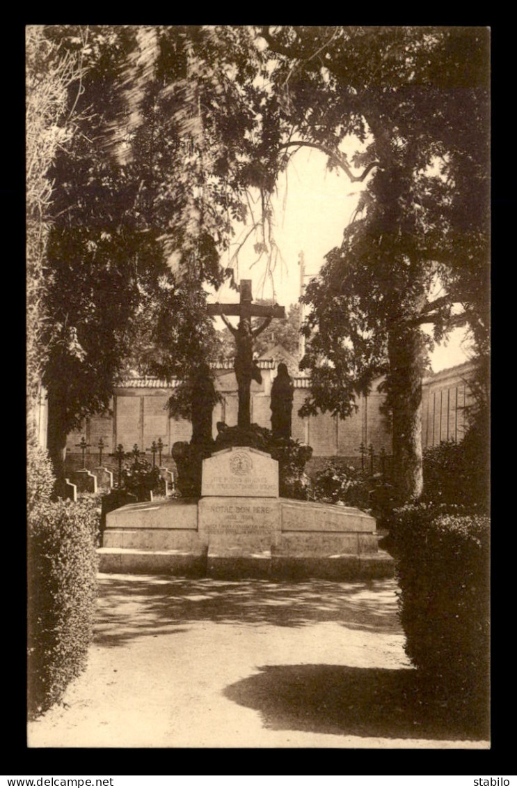 91 - EVRY - NOTRE-DAME DE SION-GRANDBOURG - LE CALVAIRE ET LE CIMETIERE - Evry