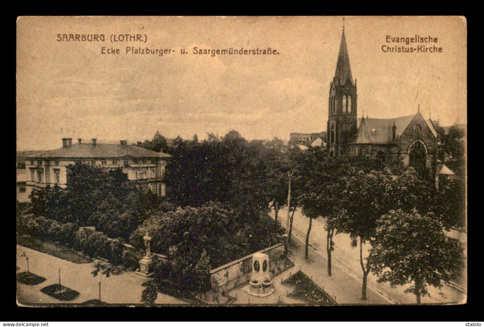 57 - SARREBOURG - SAARBURG - EGLISE EVANGELIQUE - Sarrebourg