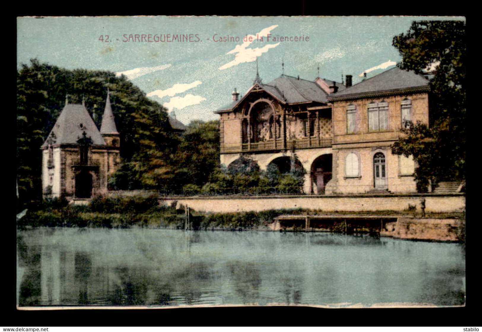 57 - SARREGUEMINES - LE CASINO DE LA FAIENCERIE - VOIR ETAT - Sarreguemines