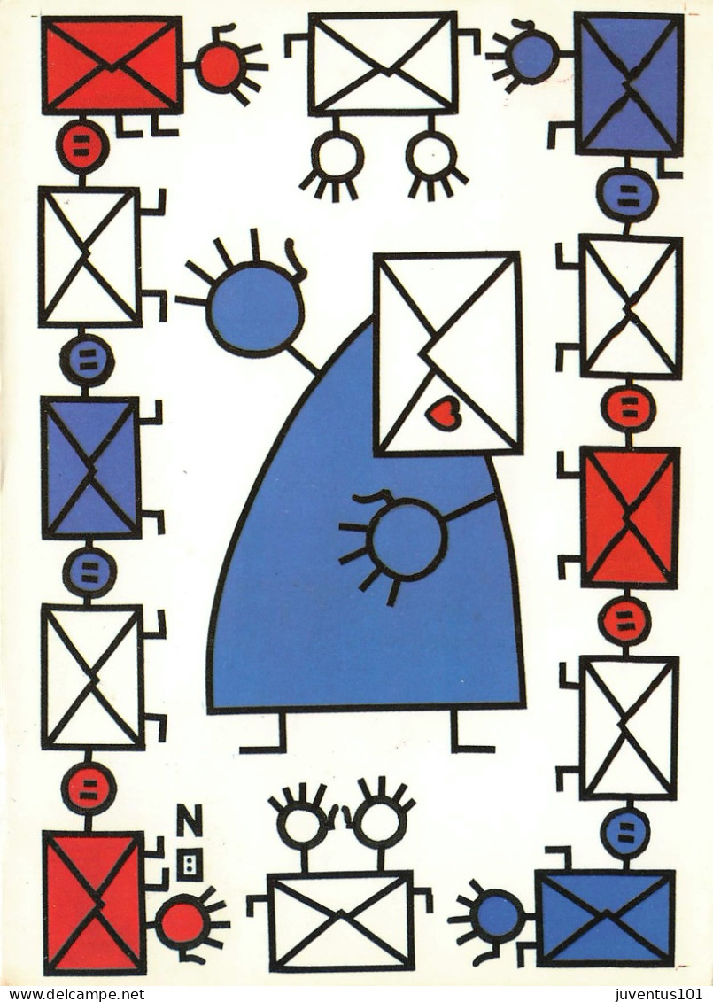 CPSM Illustration à Identifier-Timbre         L2856 - Zeitgenössisch (ab 1950)