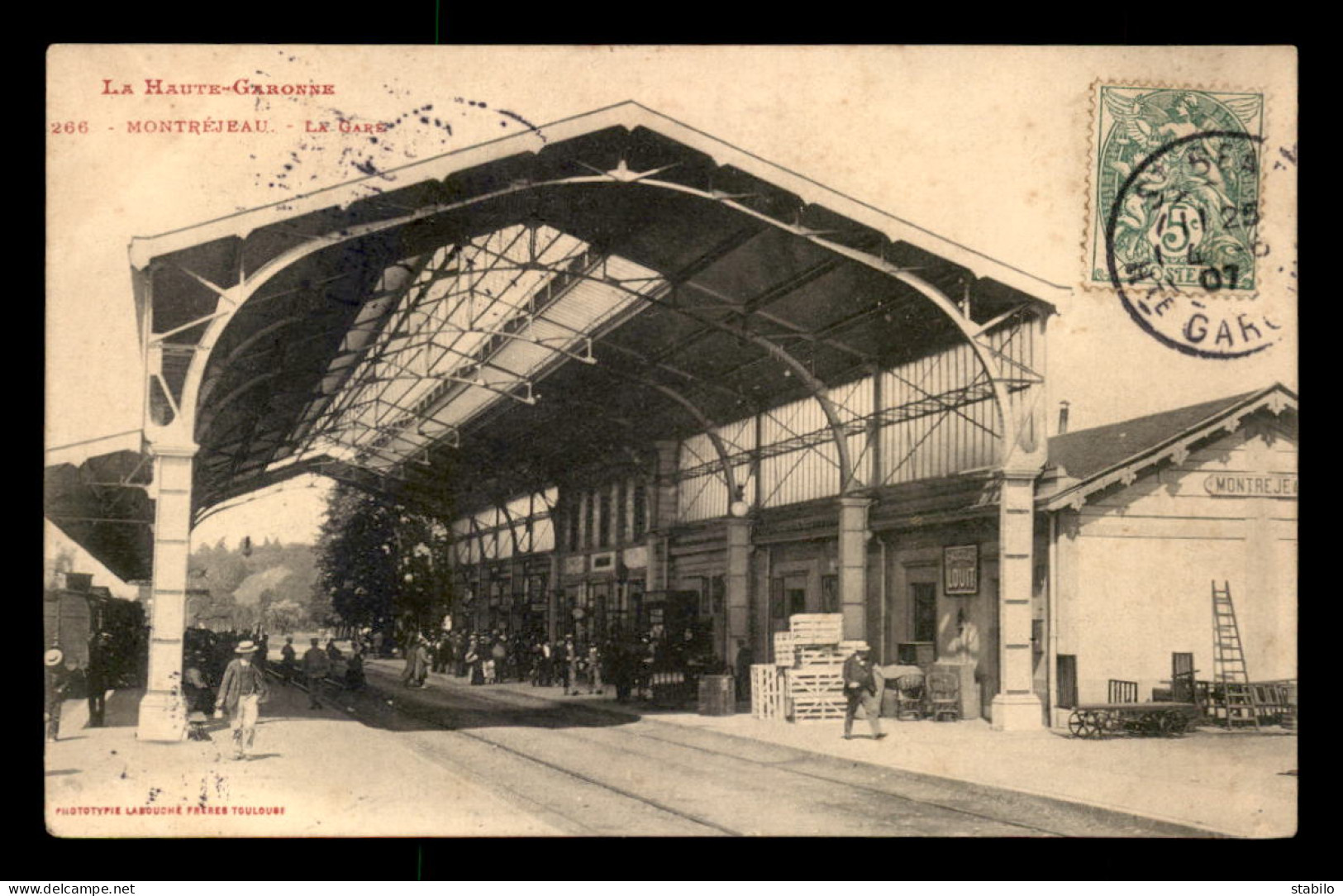 31 - MONTREJEAU - INTERIEUR DE LA GARE DE CHEMIN DE FER - Montréjeau