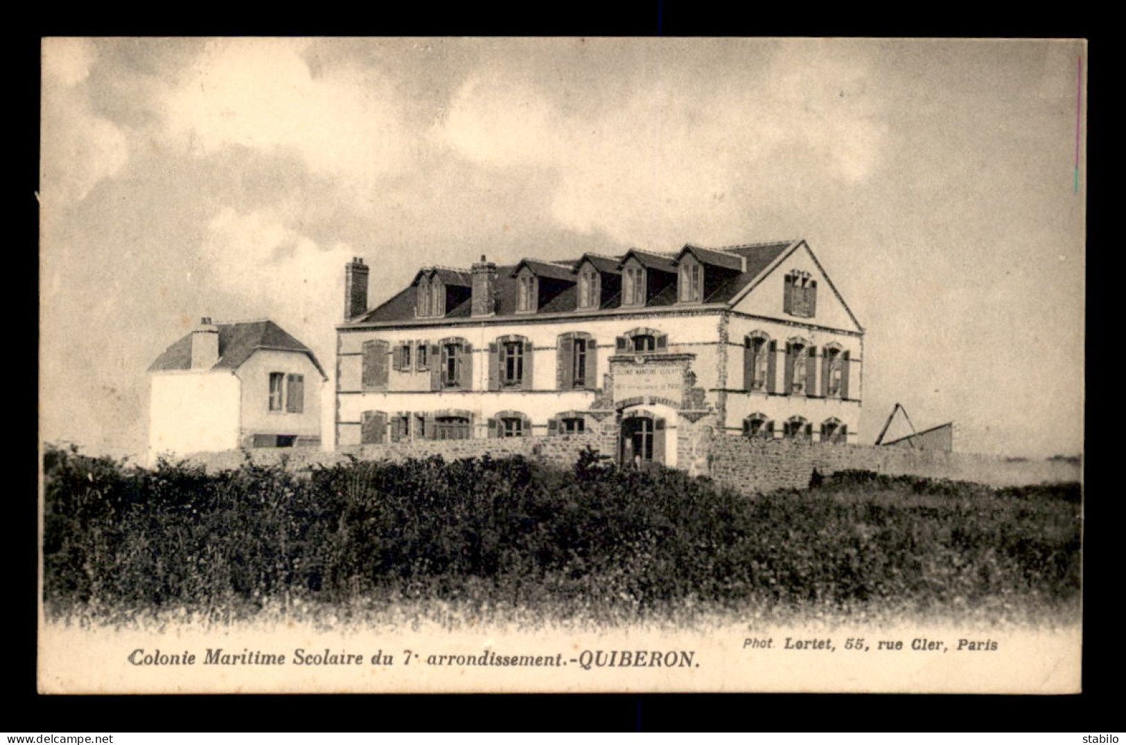 56 - QUIBERON - COLONIE MARITIME SCOLAIRE DU 7E ARRONDISSEMENT - Quiberon