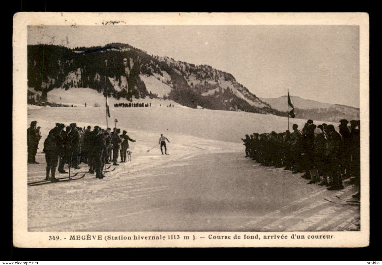 74 - MEGEVE - COURS DE FOND - SKI - SKIEURS - MONTAGNE - Megève