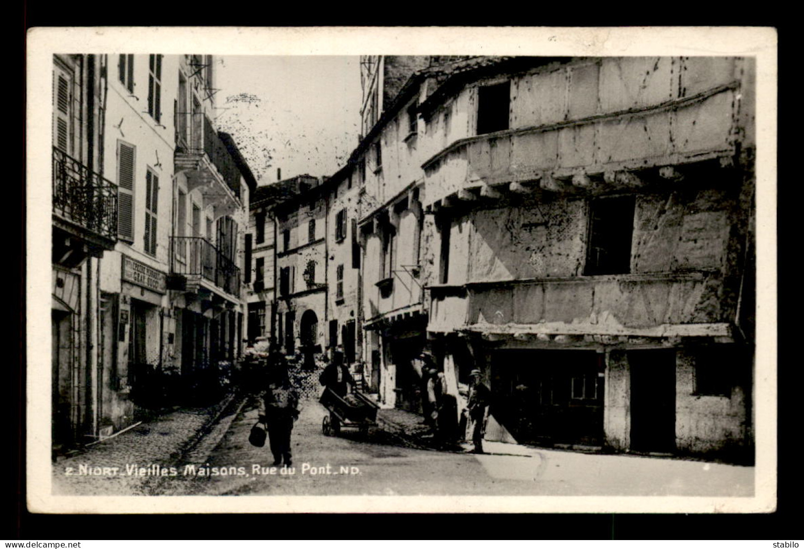 79 - NIORT - VIEILLES MAISONS RUE DU PONT - EPICERIE GEAY - Niort