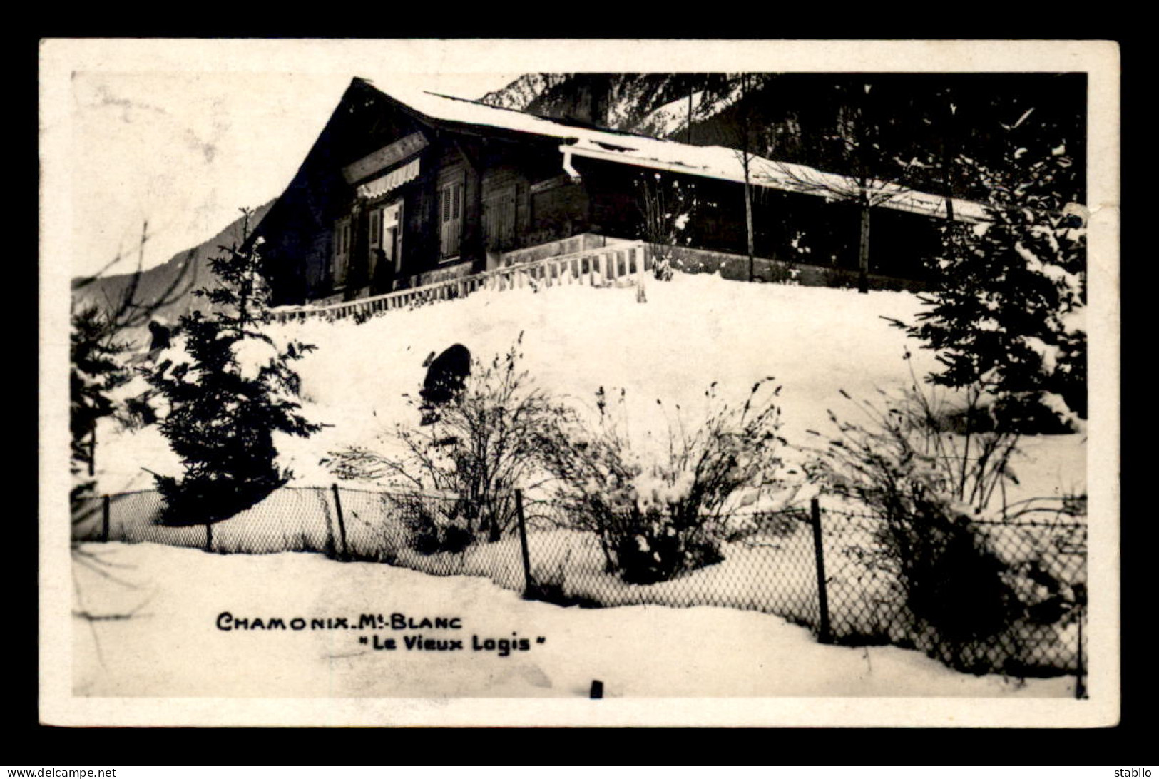 74 - CHAMONIX - MONT-BLANC - LE VIEUX LOGIS - VOIR ETAT - Chamonix-Mont-Blanc