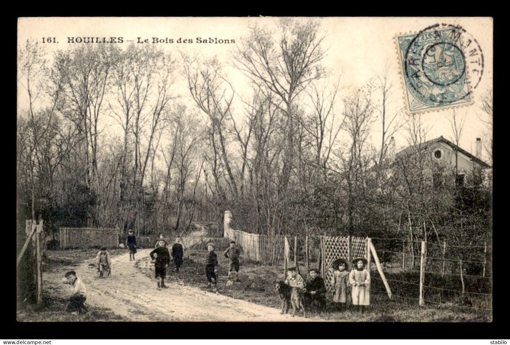 78 - HOUILLES - LE BOIS DES SABLONS - ENFANTS - Houilles