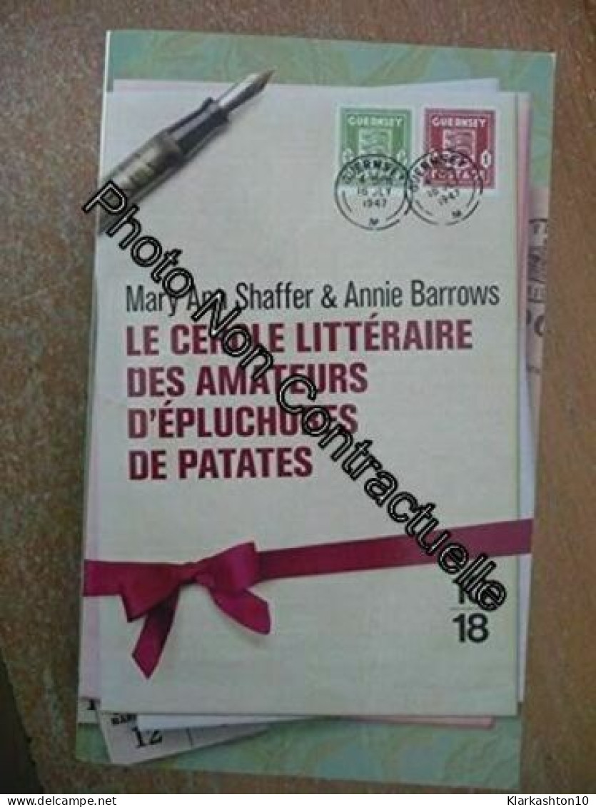 Le Cercle Littéraire Des Amateurs D'épluchures De Patates - Other & Unclassified
