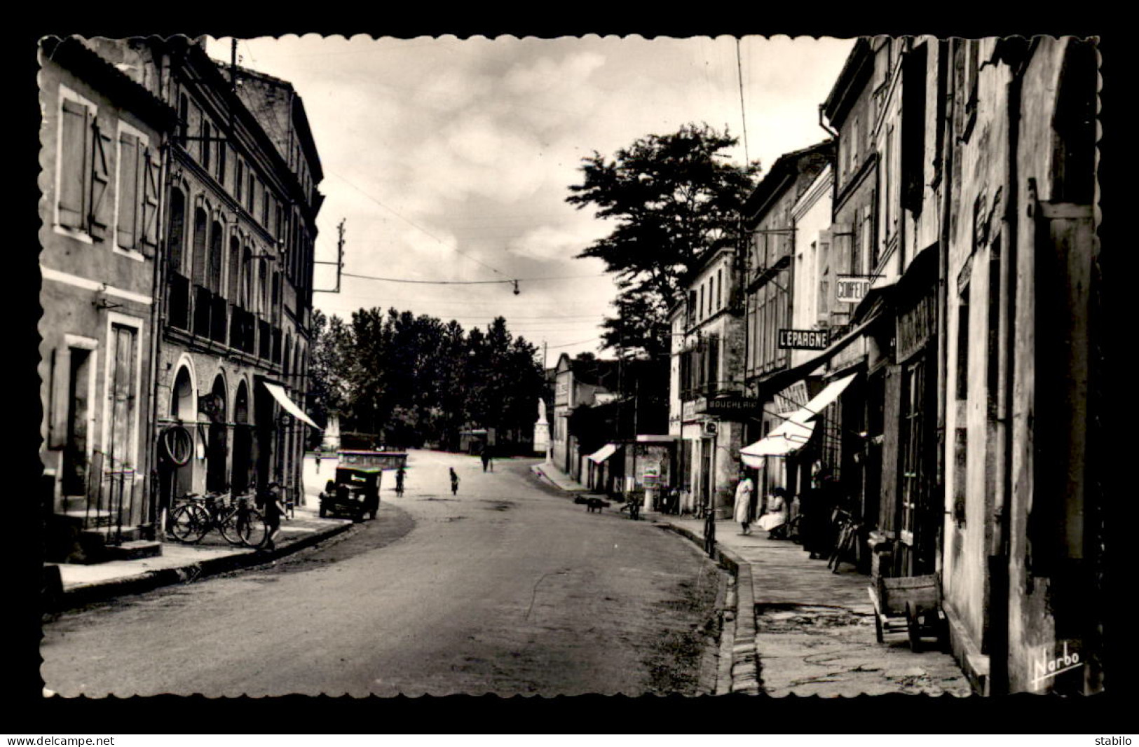 82 - VERDUN-SUR-GARONNE - RUE ET FAUBOURG SAHUO - Verdun Sur Garonne