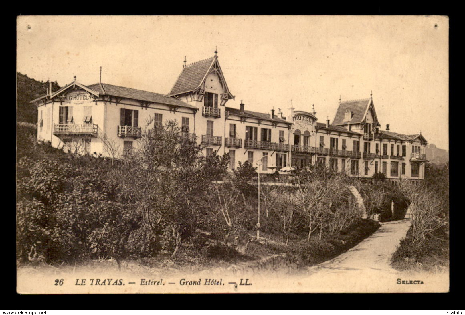 83 - LE TRAYAS - GRAND HOTEL - VOIR ETAT - Andere & Zonder Classificatie