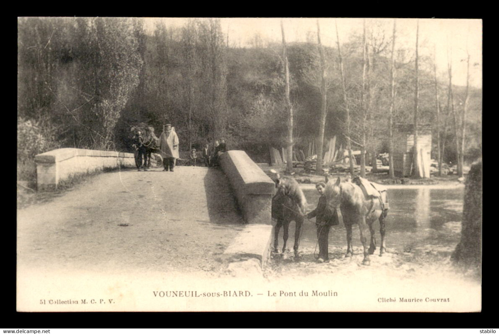 86 - VOUNEUIL-SOUS-BIARD - LE PONT DU MOULIN - Vouneuil Sous Biard