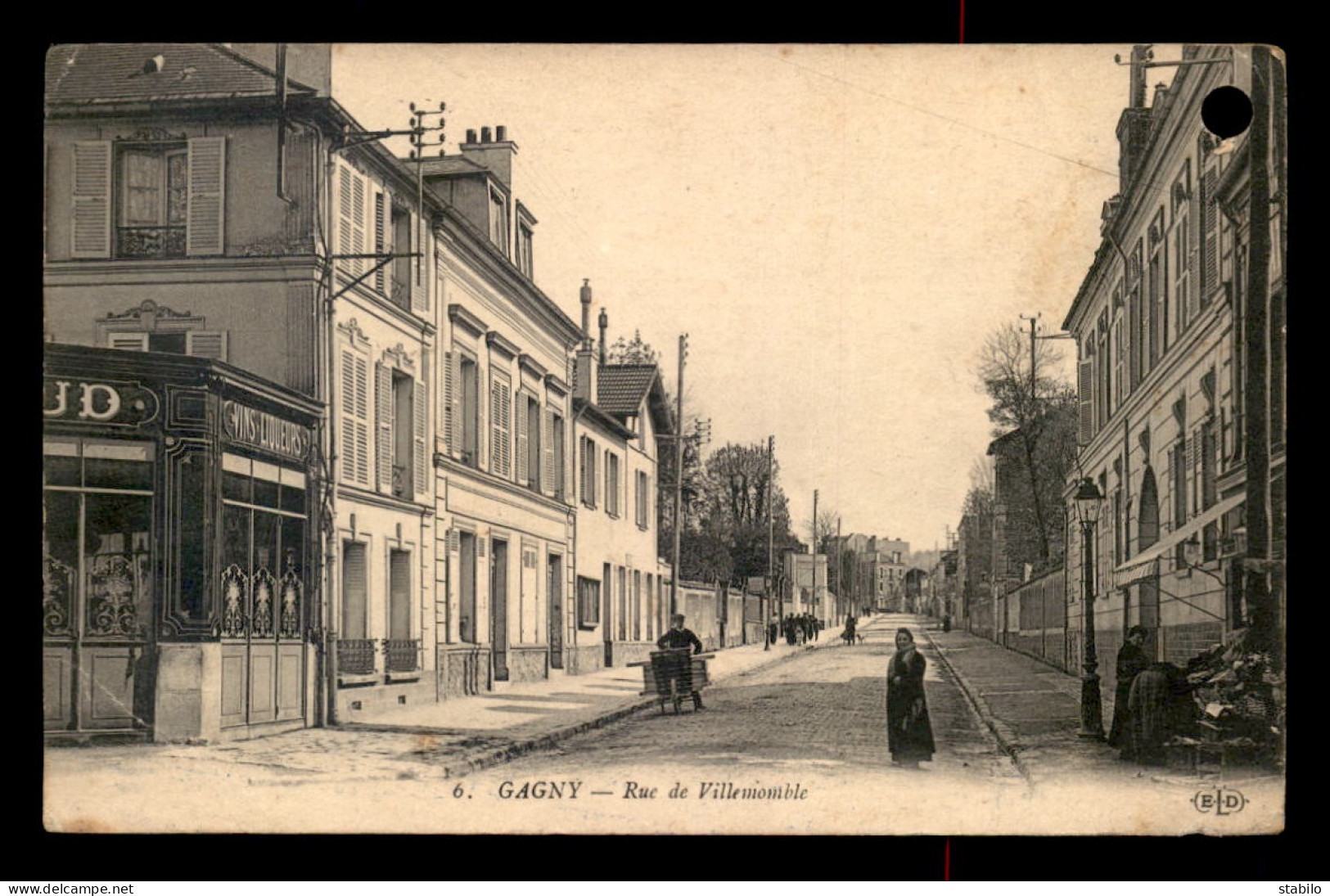 93 - GAGNY - RUE DE VILLEMOMBLE - VOIR ETAT - Gagny