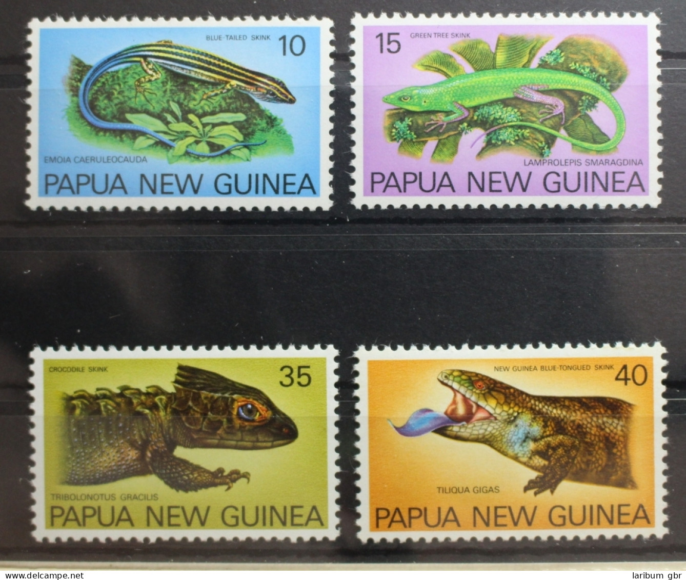 Papua-Neuguinea 337-340 Postfrisch #SY361 - Papouasie-Nouvelle-Guinée