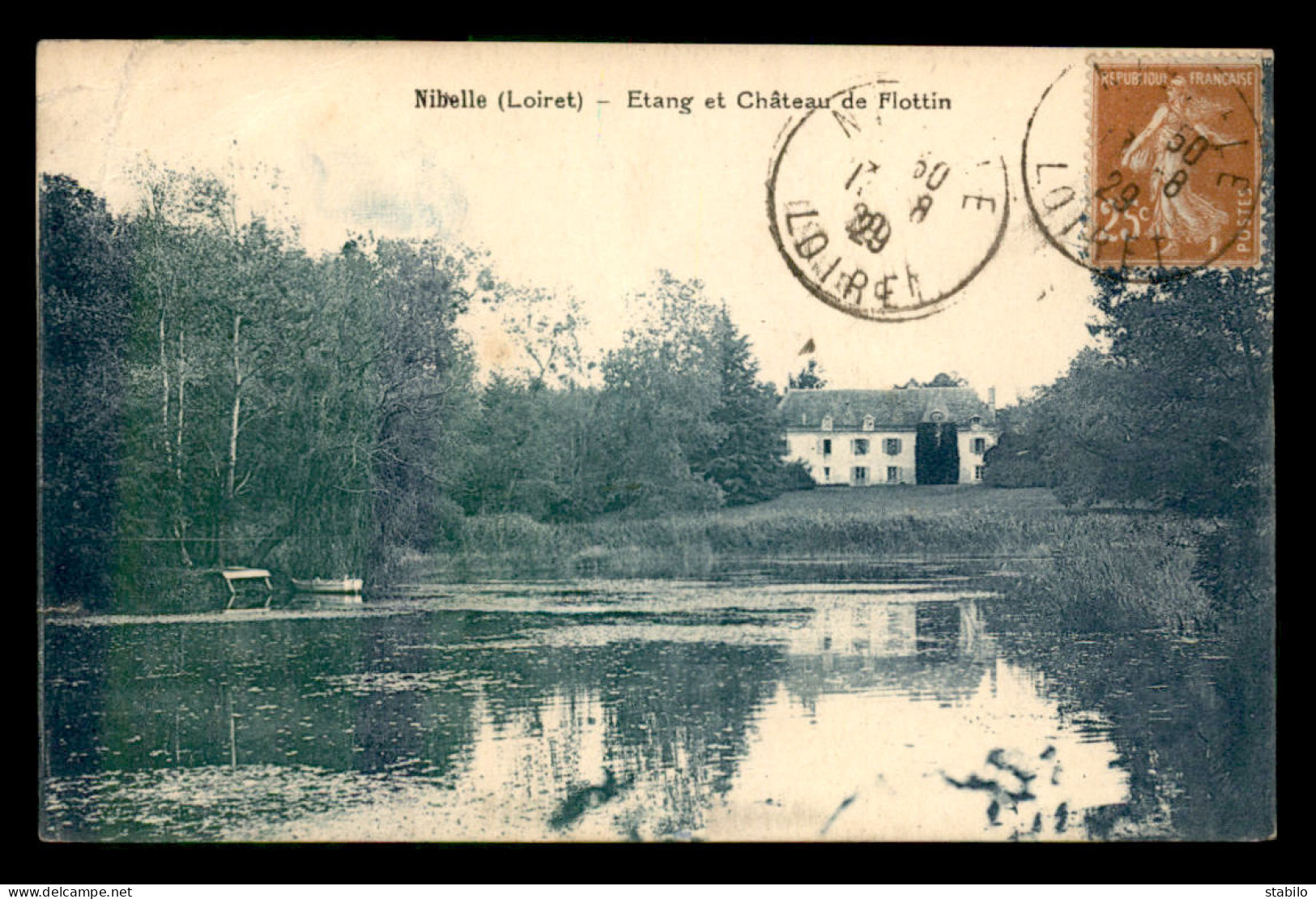 45 - NIBELLE - ETANG ET CHATEAU DE FLOTTIN - Other & Unclassified