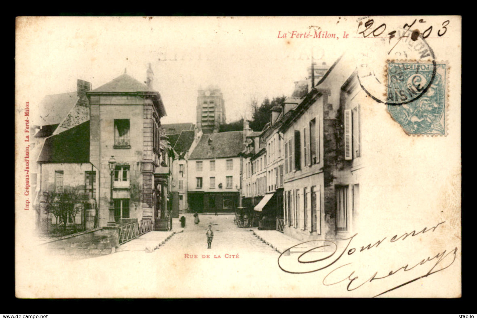 02 - LA FERTE-MILON - RUE DE LA CITE - Andere & Zonder Classificatie