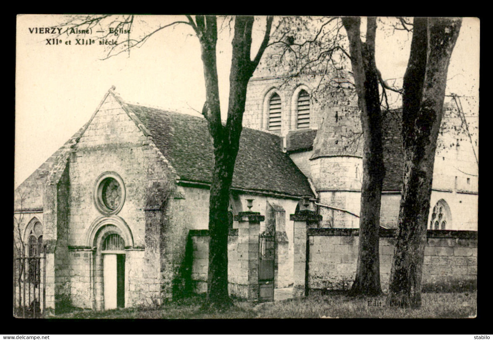 02 - VIERZY - L'EGLISE - Andere & Zonder Classificatie