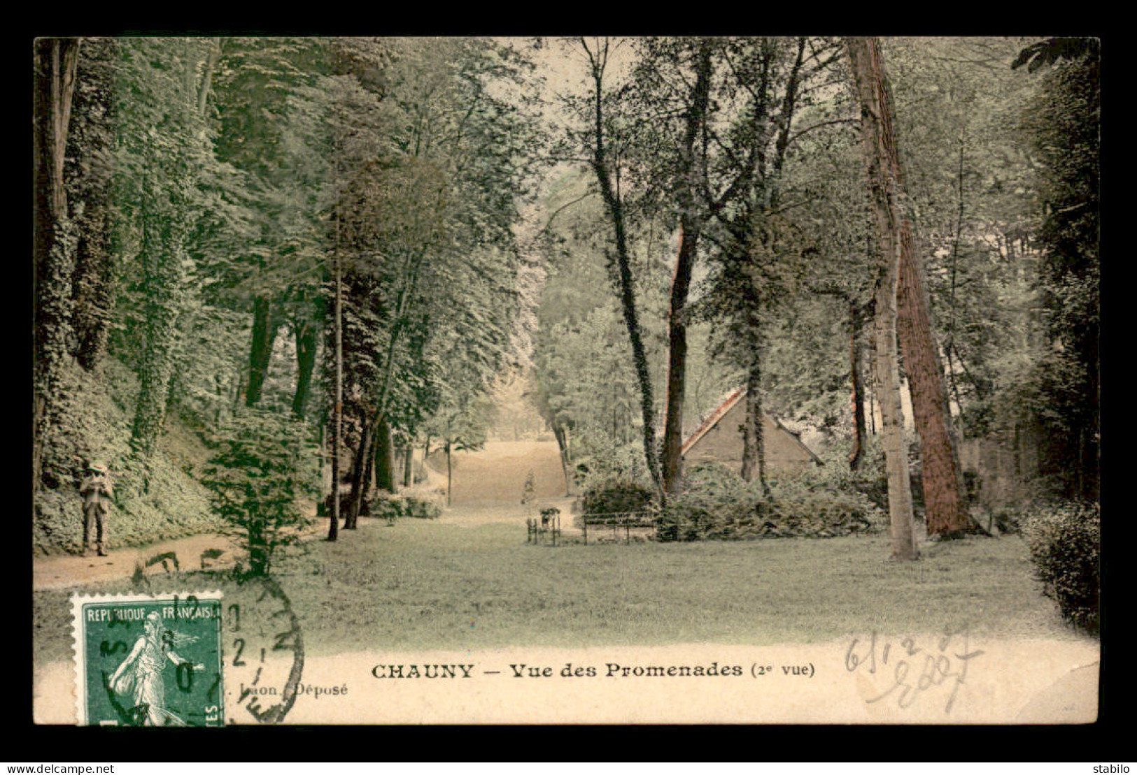 02 - CHAUNY - VUES DES PROMENADES - Chauny