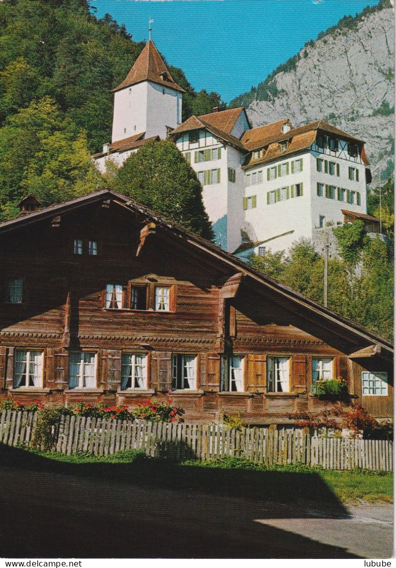 Wimmis - Das Schloss        Ca. 1970 - Wimmis