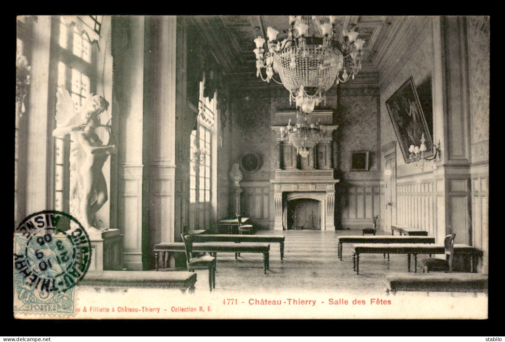 02 - CHATEAU-THIERRY - INTERIEUR DE LA SALLE DES FETES - Chateau Thierry