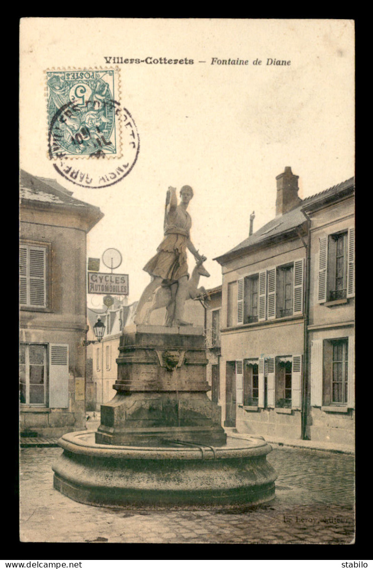 02 - VILLERS-COTTERETS - FONTAINE DE DAINE - Villers Cotterets