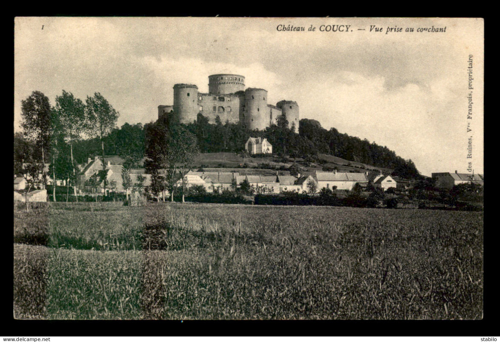 02 - CHATEAU DE COUCY - Andere & Zonder Classificatie