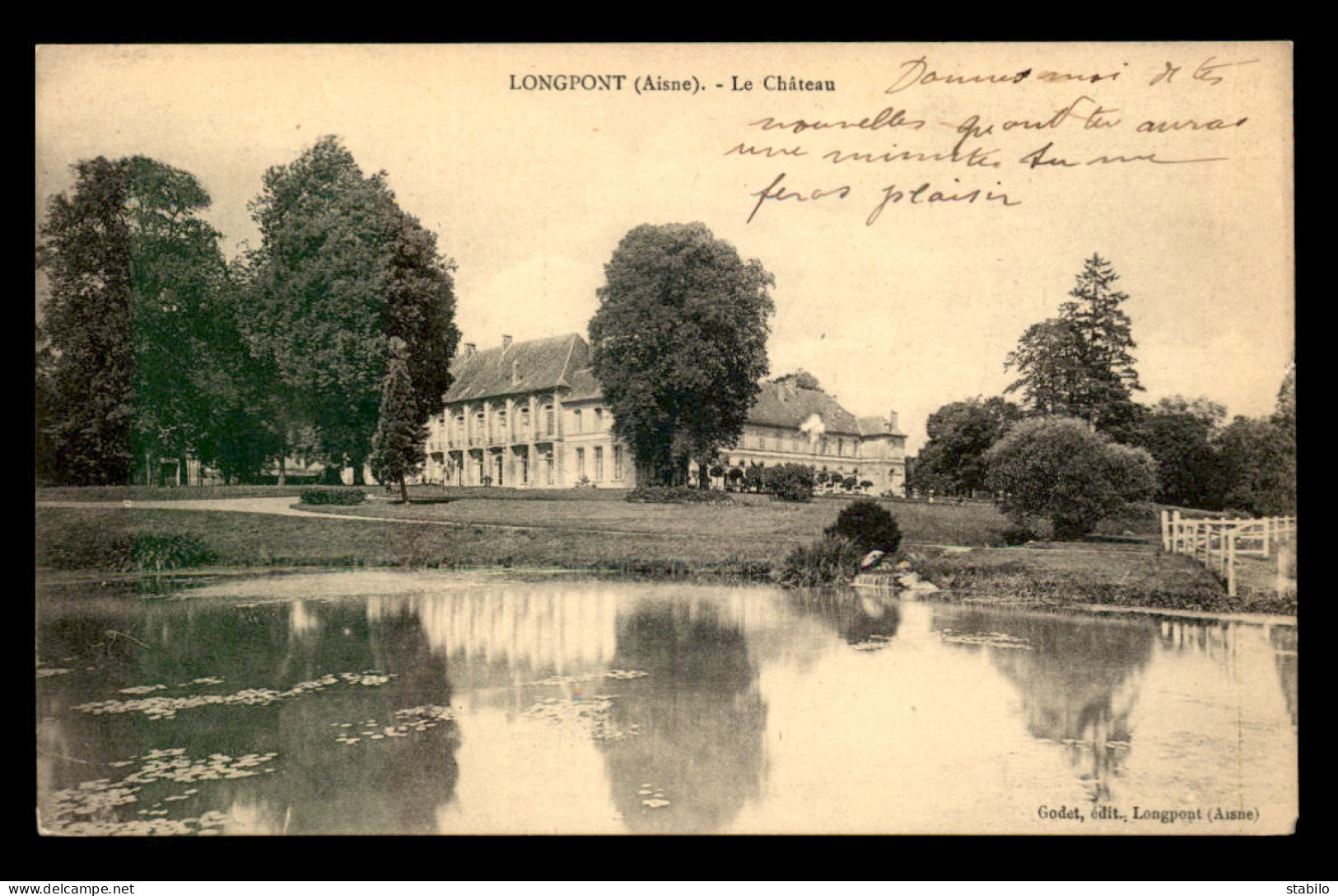 02 - LONGPONT - LE CHATEAU - Autres & Non Classés