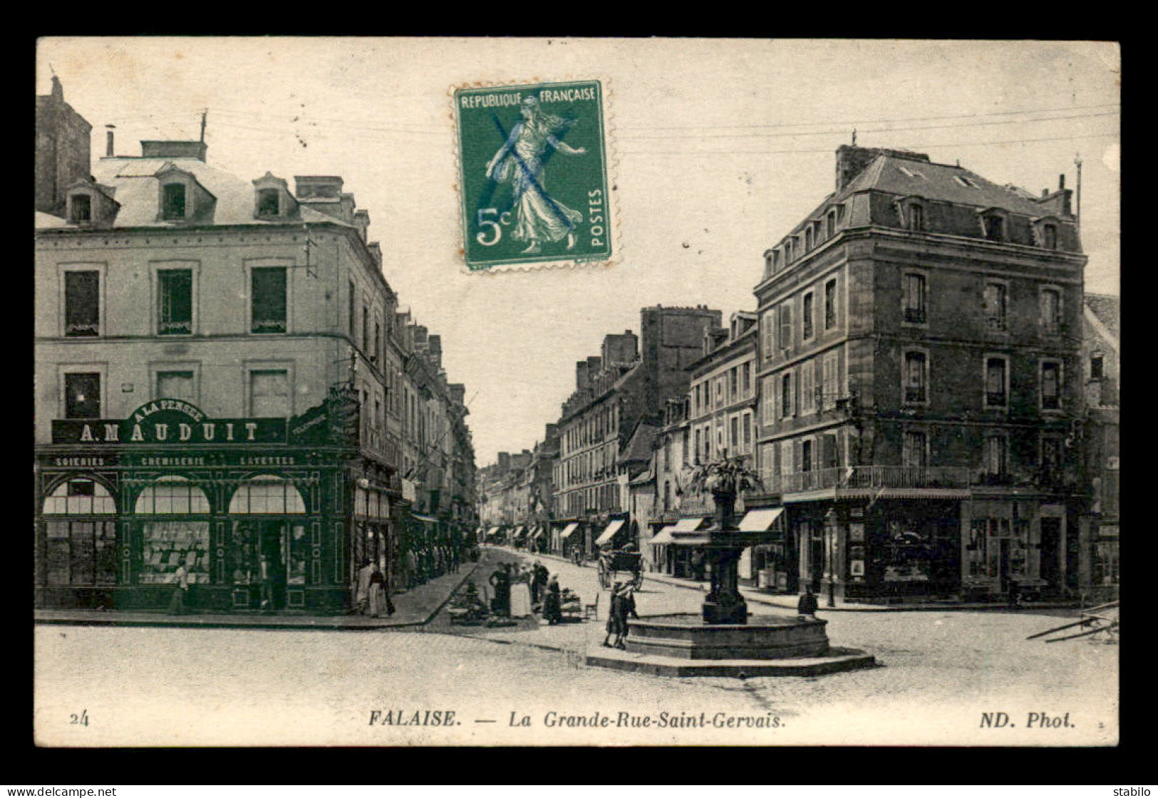 14 - FALAISE - LA GRANDE RUE ST-GERVAIS - Falaise