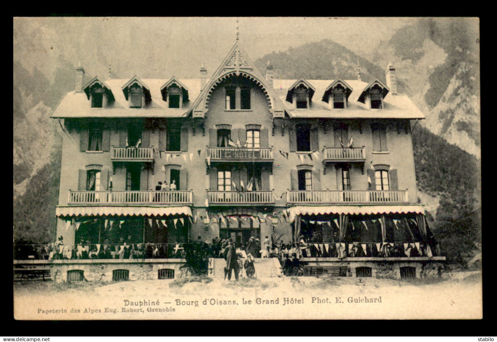 38 - BOURG-D'OISANS - LE GRAND HOTEL - Bourg-d'Oisans