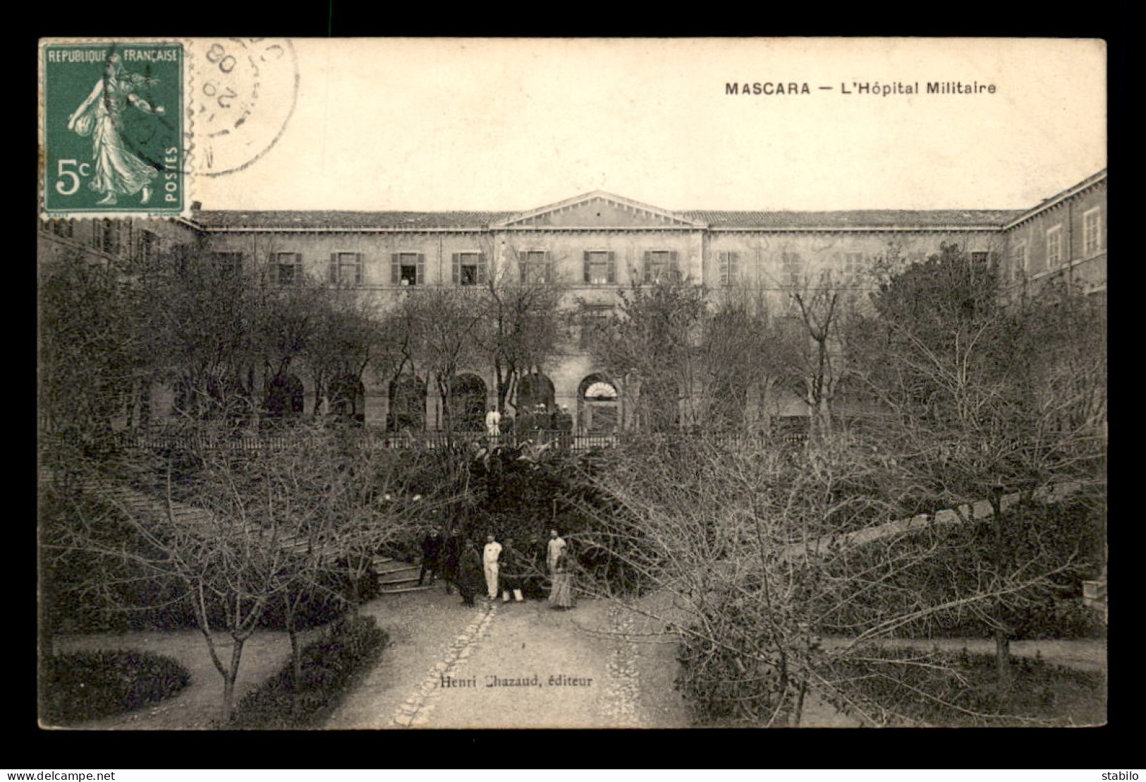 ALGERIE - MASCARA - L'HOPITAL MILITAIRE - Autres & Non Classés